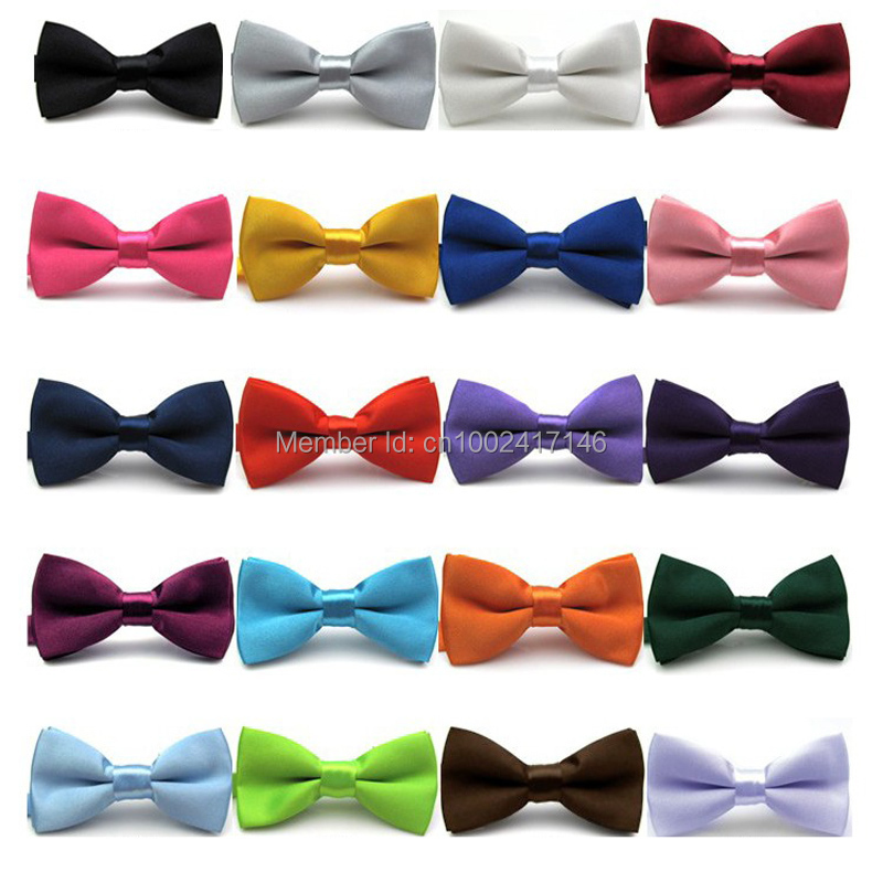 Classic Baby Kid font b Boy b font Children Pre Tied Party Wedding Tuxedo Bowties Tie