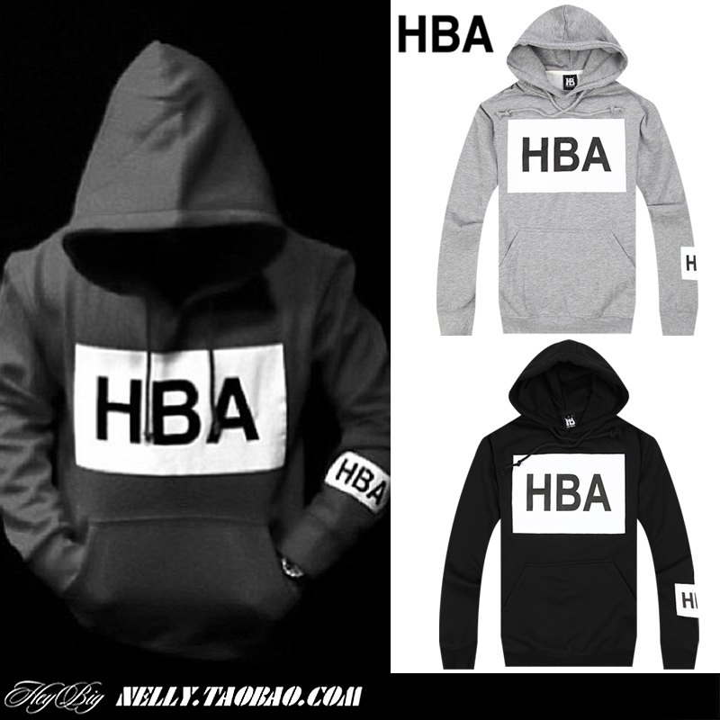 Hood by air paid in full hoodie hba pif with a hood pullover sweatshirt outerwear