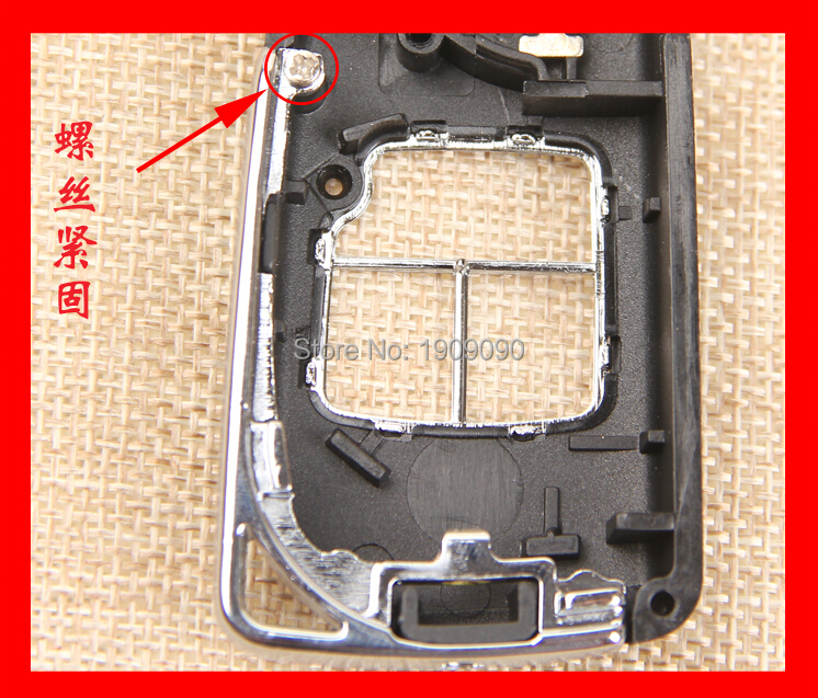 Toyota Camry Reiz Verso Highlander Yaris 3 Buttons Modified Folding Flip Remote Key Shell (5).jpg