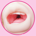 2015 New best Real Deep Throat oral sex toy men cup With teeth fake vagina real