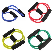 Resistance Training Exercise Elastic Bands Tube Weight Control Fitness Stretch Equipment For Yoga Multicolor Durable