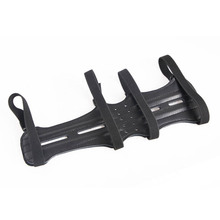 1pc New Fashion High Quality Hunting Shooting Black Leather Archery Bow Forearm Arm Guard Protection Strap