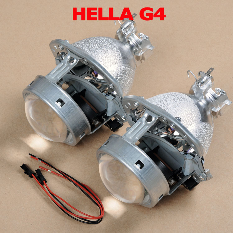 Free Shipping Bi xenon Projector Lens Hella 4 Use D2S D2H D4S Xenon Bulb original install