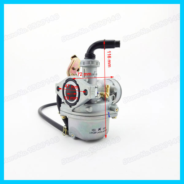 Купить Дроссель кабель 19 мм карбюратора pz19 карбюратор keihin для 50 ...