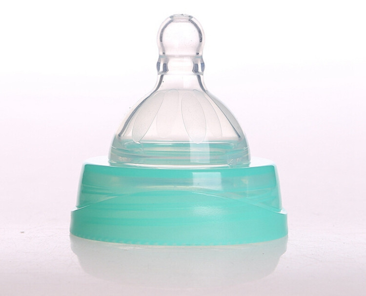160ml Baby Feeding Bottle PP Bottle With Handle Standard Caliber Nursing Bottle Automatic Nipple Cute Mini Milk Bottle (2)
