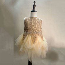 girl dress summer chiffon tutu lace flower princess dress kids party dresses for teenage girls clothing