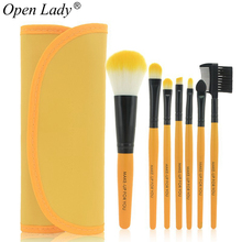 7pcs kits Makeup Brushes Professional Set Cosmetics Brand Makeup Brush Tools Foundation Brush For Face Make
