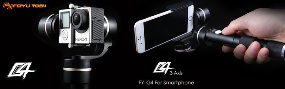 Feiyu Tech FY-G4 3-Axis Handheld smartphone Gimbal For iPhone 6 5 5C or related Size Cellphone