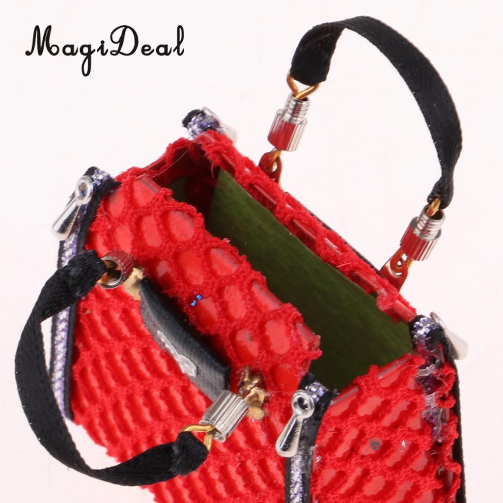 Cute Handmade Handbag for 1//6 Girl Dolls BJD Licca Blythe Dolls Toy Gifts