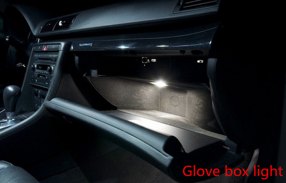 Canbus Led Interior Light Kit Package For Audi A4 S4 B6 B7 Sedan Avant 2002 2008 Lights Bulb Reading Dome Lamp Door Light 18pcs
