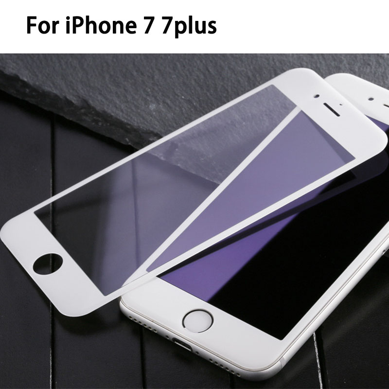 9h cover tempered glass for iphone 7 7plus screen protector color toughened glass for i7 i7 9h cover tempered glass for iphone 7 7plus screen protector color toughened glass for i7 i7
