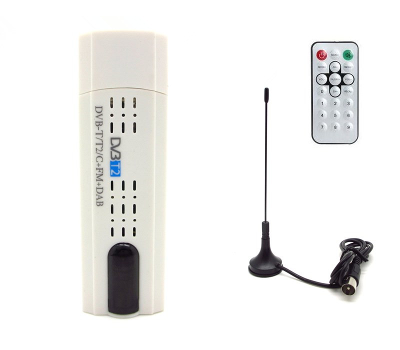 Купить USB цифровой Спутниковое dvb-t2 t dvb-c + fm + dab + sdr ...