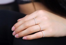 Wedding Rings for Women 925 Sterling Silver Purple Red Simulated Diamond Ring Jewelry Anillos Anel Sale