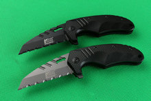 Envío gratis todo serrado OEM Mtech F75 táctico plegable cuchillos de bolsillo que acampa cuchillo de la herramienta de mano 440 57HRC mejor regalo EDC
