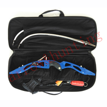 archery arrow and bow case archer recurve bow bag back with adjustable straps for arrow clyinder