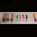 90 25cm Sound control Car Sticker Music Equalizer Colourful Flash EL Sheet Light Lamp Activated New