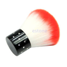 Mini Soft Kabuki Blusher Cosmetic Brush Nail Art Brush Face Eyes Makeup Tool Free Shipping
