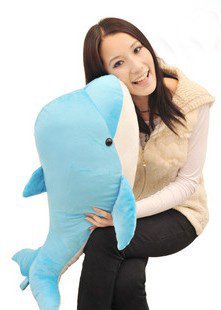 Christmas gift stuffed plush toys dolphin factory supply freeshipping