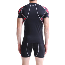 Summer style Exercise Sport Stretch Compression Fitness Men s Men Short Sleeve Hot Sales Exercise Sport