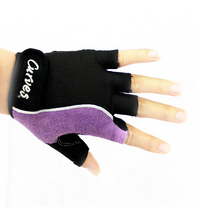 Women Gloves Purple horizontal bar dumbbell exercise fitness ladies sports gloves