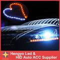 Flow Style 3014 Chips Car LED Daytime Running Lights DRL Lamp Headlight Flexible Strip Light Angel