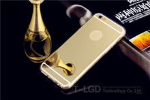 Drop Shopping Luxury Mirror Electroplating Soft Clear Tpu Cases For iPhone 5 5s Hot Cover Protective