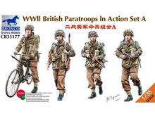 Bronco CB35177 1/35 WWII British paracaidistas antibalas acción estableció un