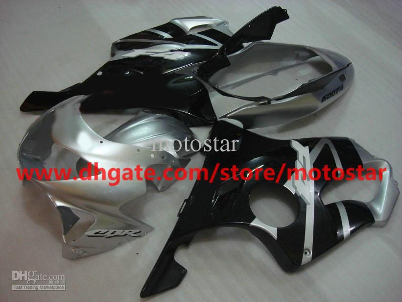 fashion gary black bodywork fairings kit for HONDA CBR600F4 1999 2000 CBR600 F4 99 00 CBR600F RX3C