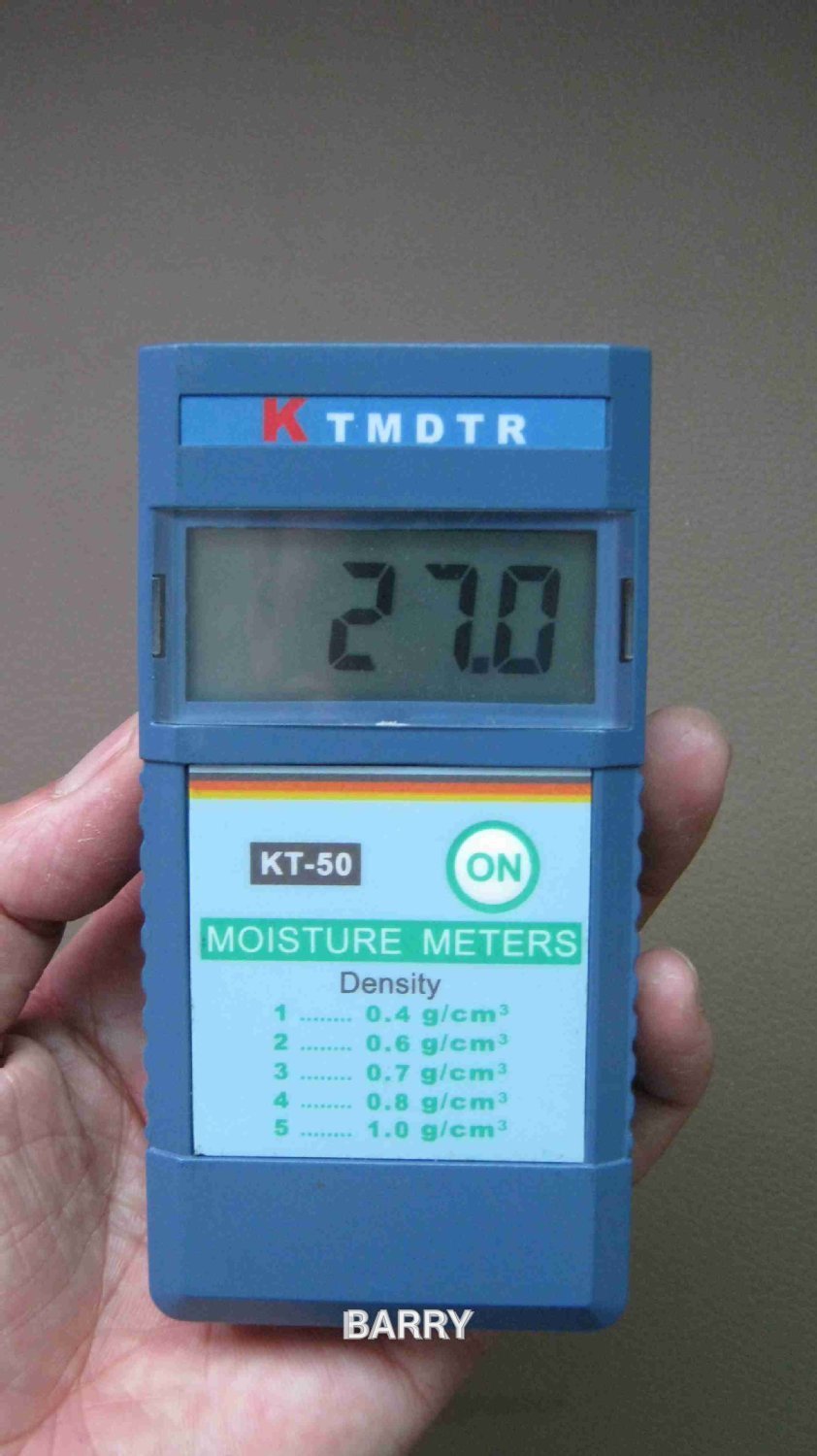 KT-50 wood moisture meter digital timber moisture meter tree humity meter 2%~90% Resolution: 1%