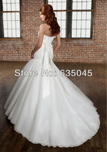 Vestido De Noiva 2015 New Custom Made Romantic Organza Crystal Beading Mermaid Wedding Dress Bride Dresses