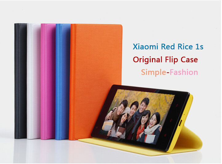 for Xiaomi Hongmi Red Rice 1s Case Original for Xiaomi 1s Flip Case For Hongmi Redmi