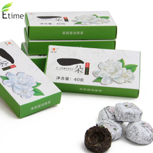 puer tea High Quality Popular Mini Compressed puer Jasmine Taste Flower Tea Fashion Preserve Healthy Fresh Fragrance tea BKTH009