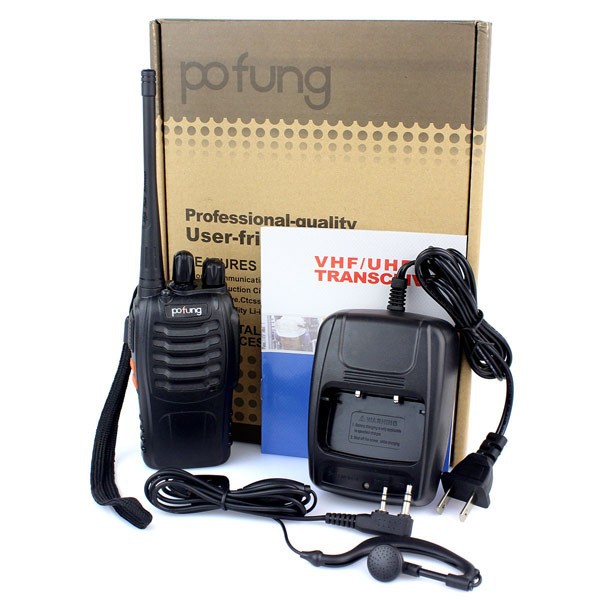 Hot Portable Radio Walkie Talkie Pofung 888s (13)