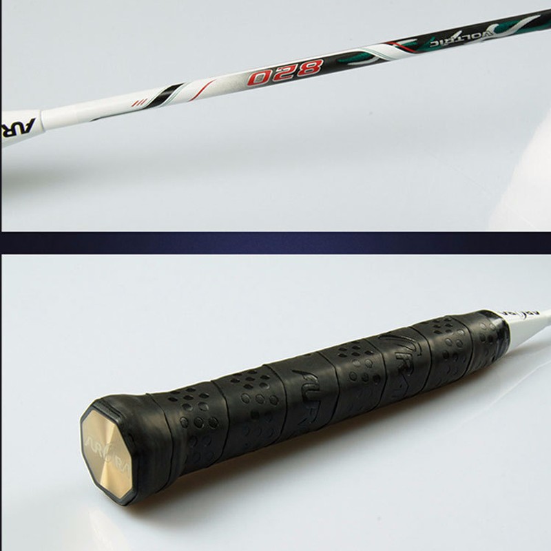 Ultralight Whole Body Carbon Badminton Racket 22-28LBS with Free Racket Bag Professional Badminton Training Shuttlecock Rackets (24)