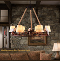 Mediterranean Sea Bird Lamp Creative American Country Pendant Light For Reataurant Coffee Bar Decorative Fixture