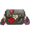 Fashion Women Shoulder Bag famous brands designer handbag leather Messenger Bag Flower Ladies Small CrossbodyBags bolsa