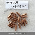 Binzel BW MB24 24KD 25AK Contact Tip 20PK M6 X 28 1 0mm CuCrZr for MIG