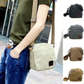 Men's Retro Vintage Shoulder Messenger Distressed Genuine Crazy