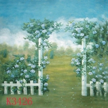 10*20ft Hand Painted Fantasy Muslin Photo Backdrops,Studio wedding backdrop K3426 ,fondos fotografia, Photography Background