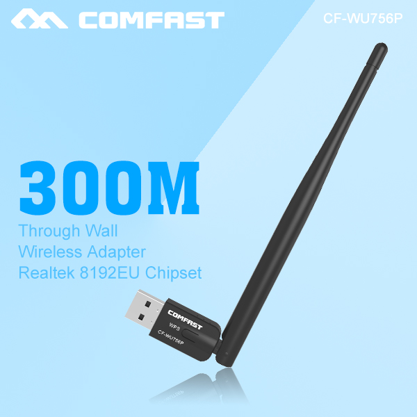 300Mbps Wifi Network Card Usb Wireless Adapter Ant