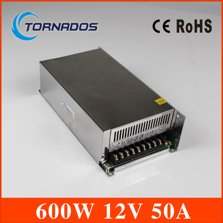 fonte 12V 50A switching power supply 220v 12v 50A power supply industrial switching LED driver free