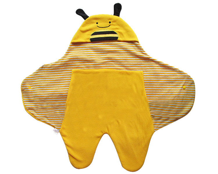 baby blankets yellow bee