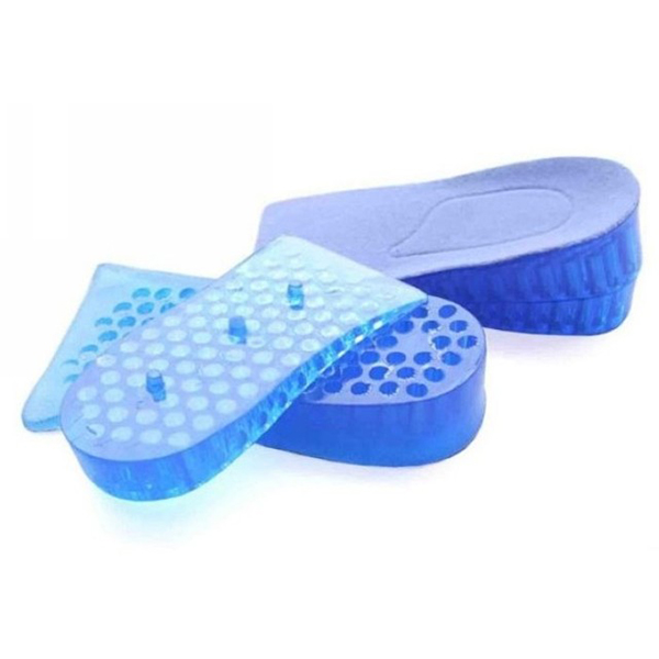 Hot New Invisible Comfy Unisex Women Men Silicone Gel Lift Height Increase Shoe Insoles Insert Taller Pad free shipping
