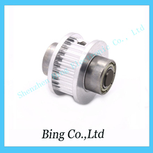 5pcs/lot 3D printers synchronous wheel kit S2M synchronous round 5X11X5 plane bearing