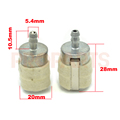 2PCS Chinese 4500 5200 5800 45CC 52CC 58CC Petrol Chainsaw Fuel Filter with Cotton
