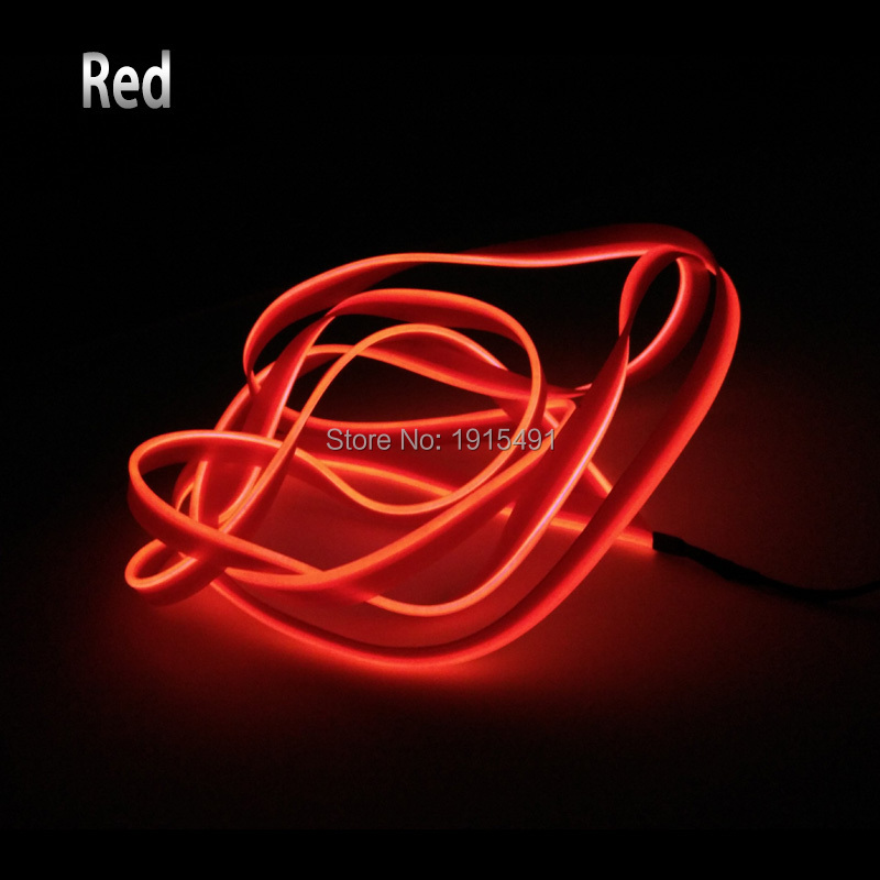 EL Wire lights 6mm Sewing Edge Neon Light Dance Party Car Decor Light Neon Flexible EL Wire Rope Tube LED Strip With 5V USB Plug EL Wire lights 6mm Sewing Edge Neon Light Dance Party Car Decor Light Neon Flexible EL Wire Rope Tube LED Strip With 5V USB Plug