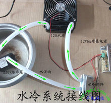 12706 refrigeration chip water cooling system 12V6A without power cold noodles Tablet