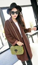 Diamond lattice Woolen Bag 2015 new handbag Euramerican street fashion bag small chain bag