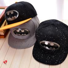 2015 Fashion Trend Batman Lovers Adjustable Snapback Hip hop Baseball Cap Unisex New Arrival