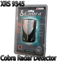 High Quality Cobra XRS 9345 Car Radar Detector 14 Band +LED Display Car anti radar detector English&Russian(CR-06)